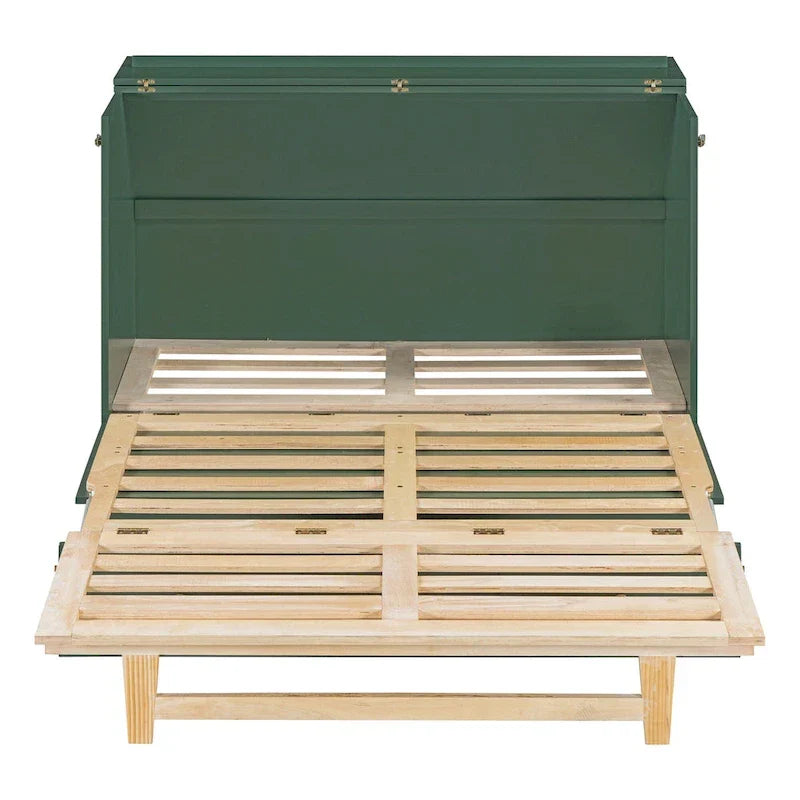 Cama Murphy de tamaño completo Nestfair con cajones grandes