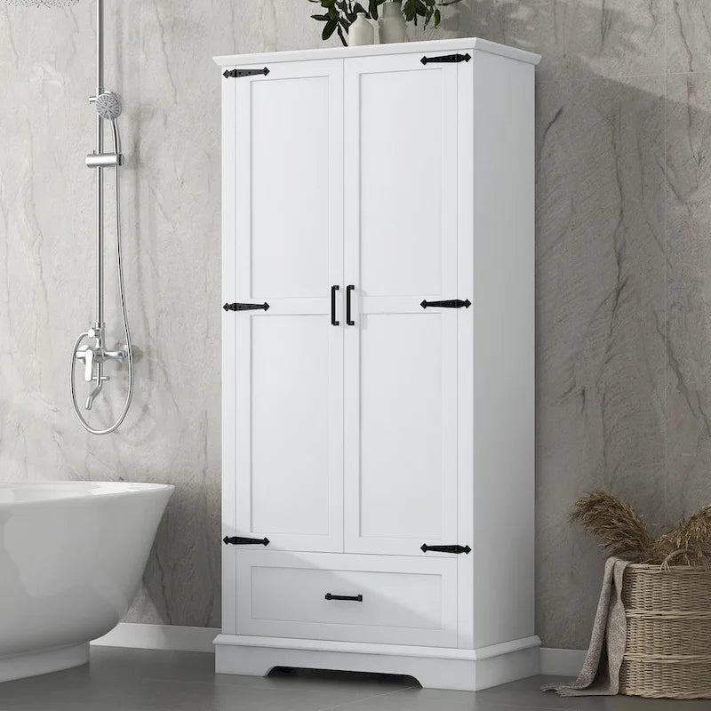 Armario Alto de Almacenamiento para Baño