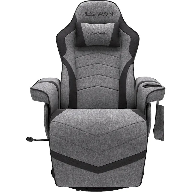 Sillón reclinable para videojuegos - Silla de juego reclinable con reposapiés
