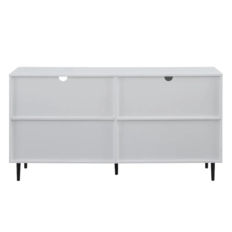 Mobile TV Middlebrook Cassandra da 58 pollici con motivo bookmatch