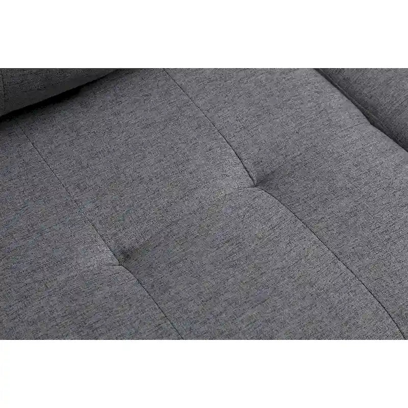 Sofá Seccional para Sala de Estar con Chaise Longue en Forma de L y portavasos