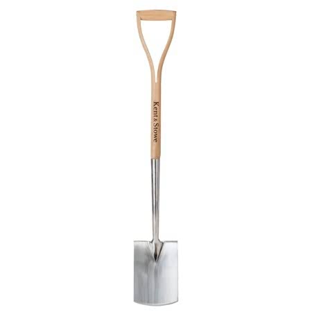 Vanga compatta in acciaio inox con impugnatura a D in legno di frassino